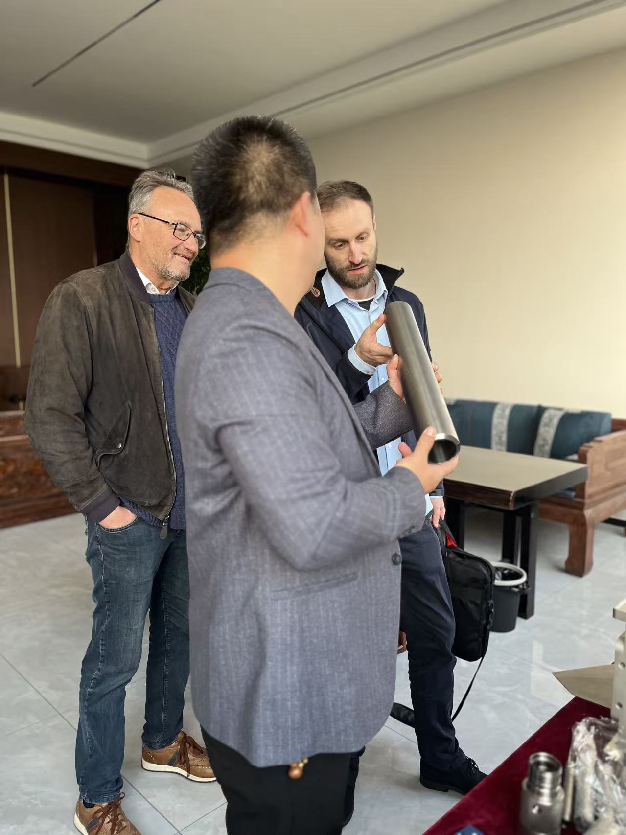 Aupa! Alemaniako bezeroek gure enpresan 