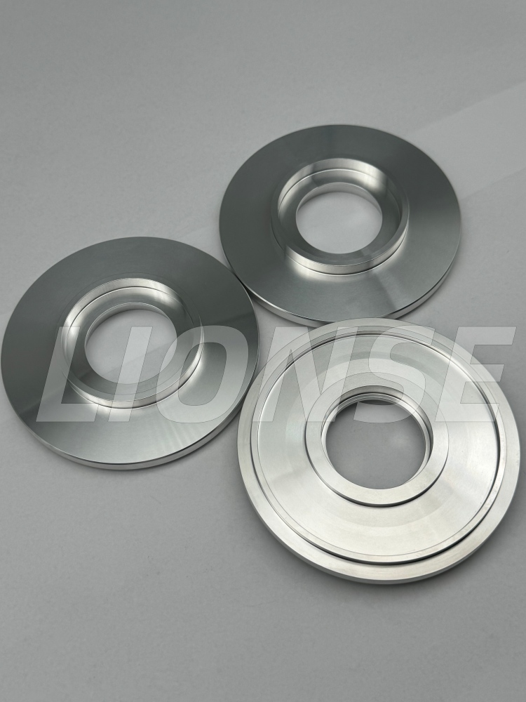 Aluminiozko 6061 Encoder brida muntaia