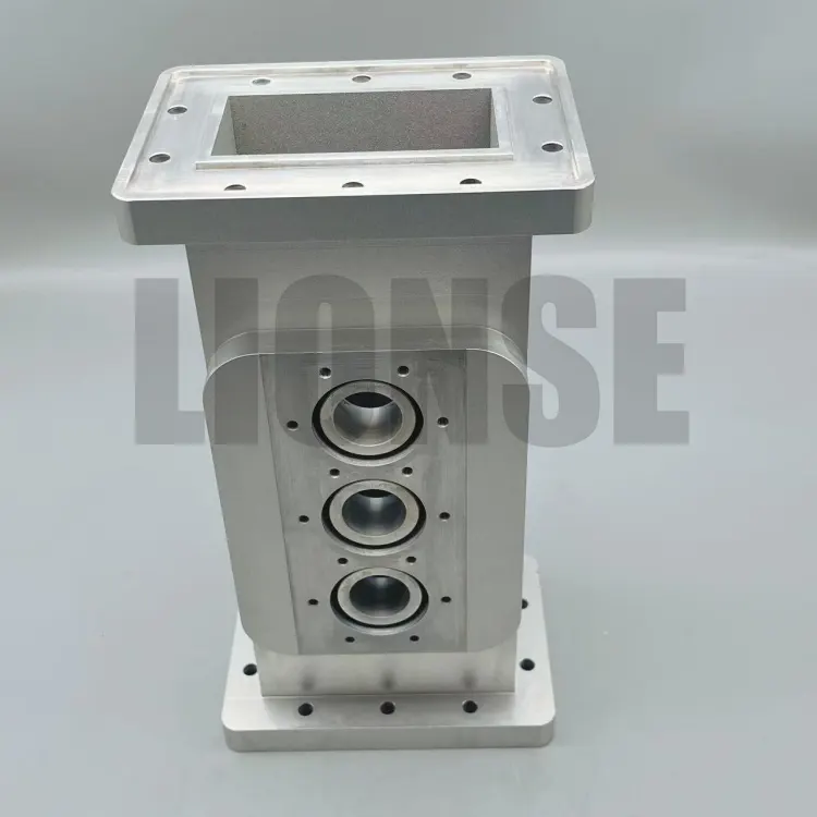 CNC Metalezko aluminiozko blokeak zuloekin
