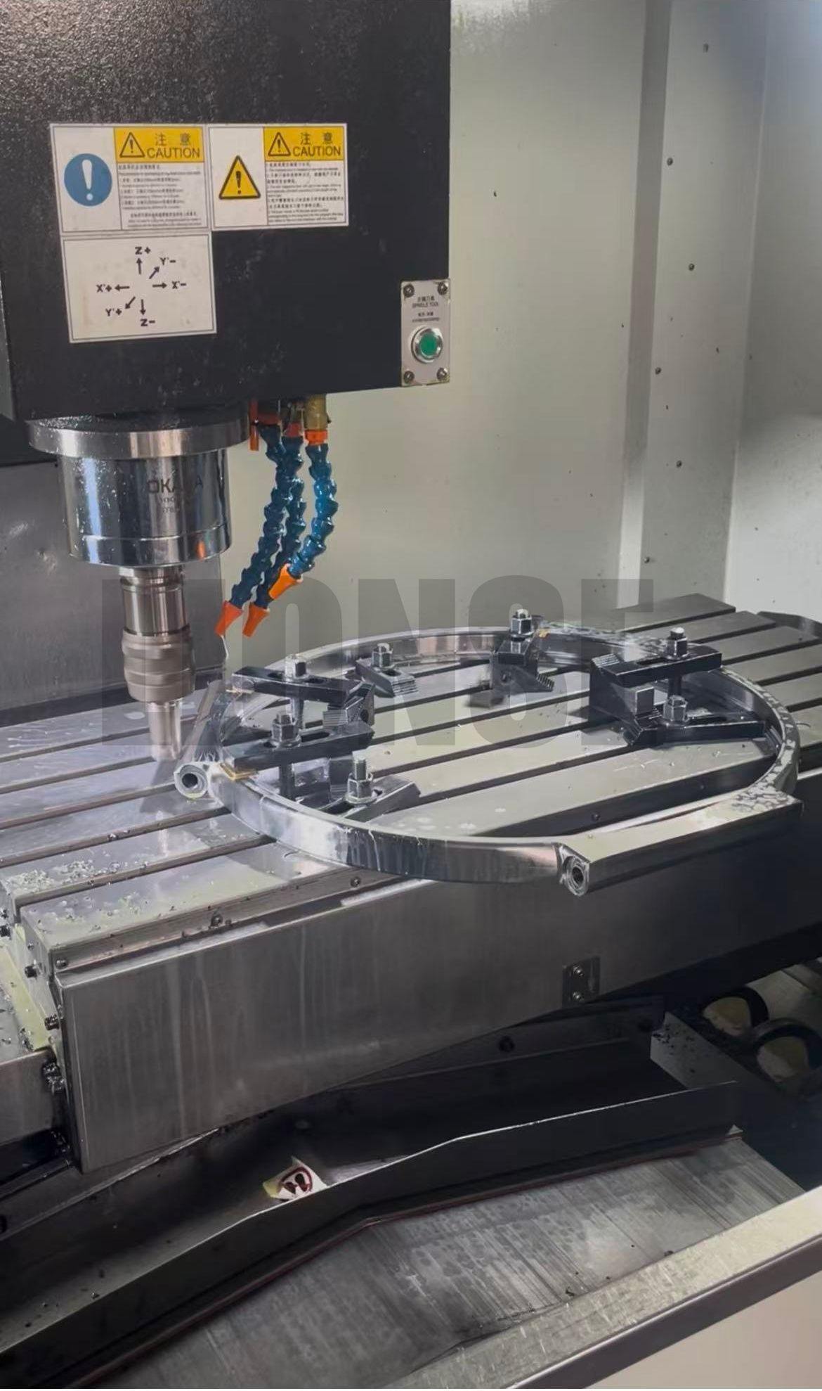 Zulo handiko altzairu herdoilgaitzezko zirrikitu anitzeko blokeo-eraztun pertsonalizatuak